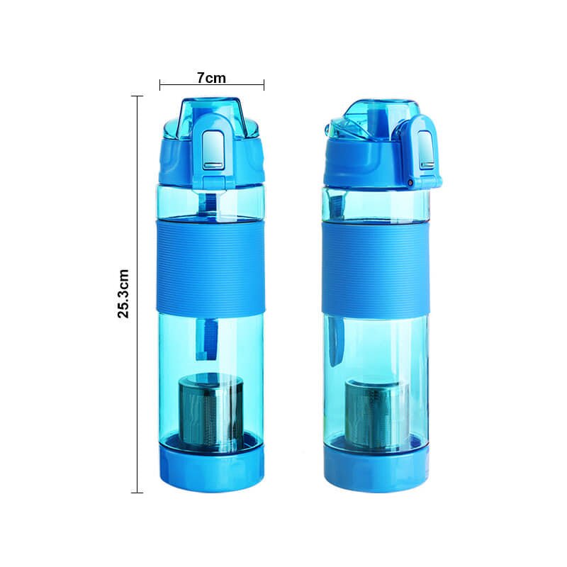 ZL-BT0001 Tea Cup - 501ml Korean Style Water Purifying Separation Plastic