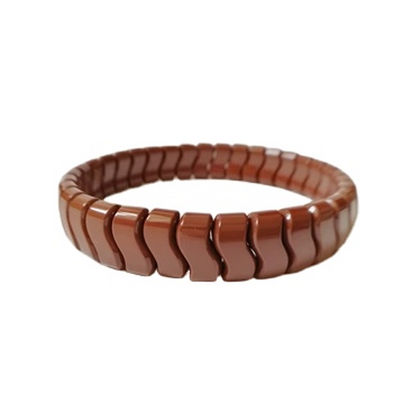 Bio Energy Balance Bracelet - Natural Tourmaline Black Stone Negative Ion Massage