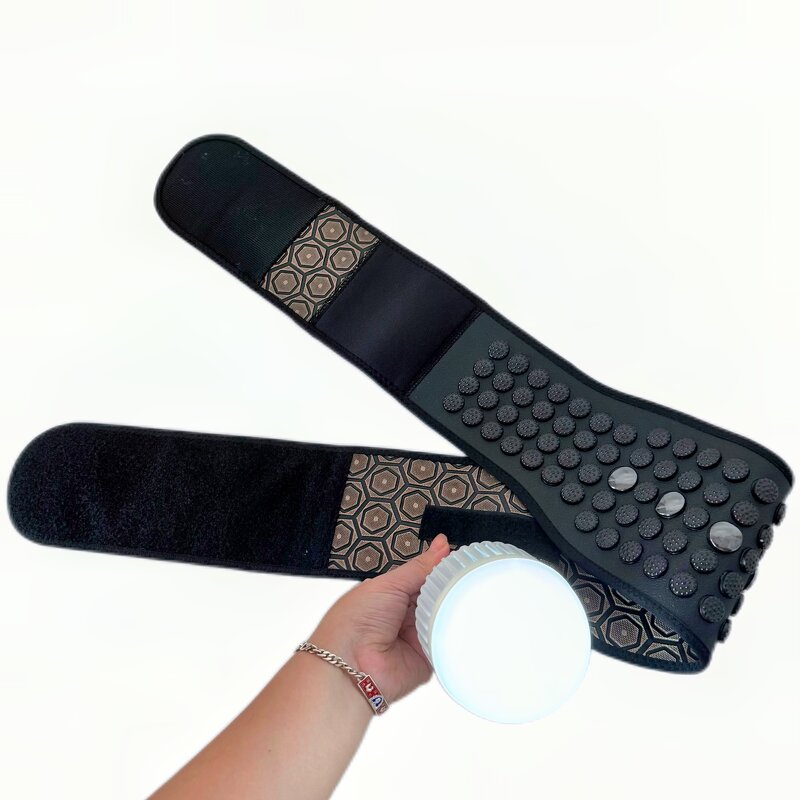 Thermal Tourmaline Waist Massager - Adjustable Heating Back Pain Relief
