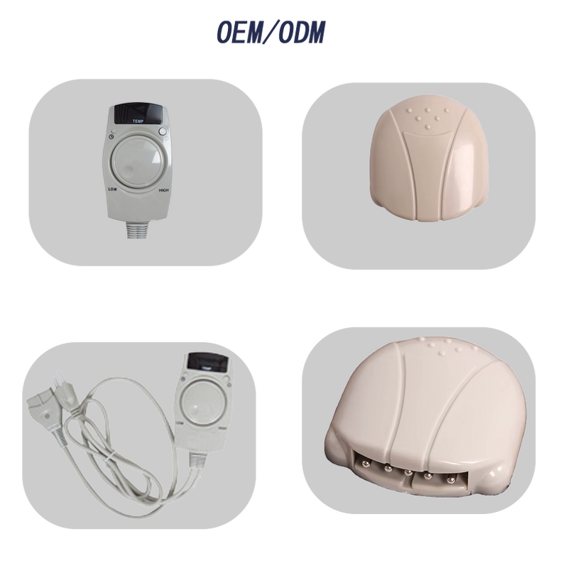 Jade Massage Belt - 135x25cm Far Infrared EMS Red Light Waist Pain Relief