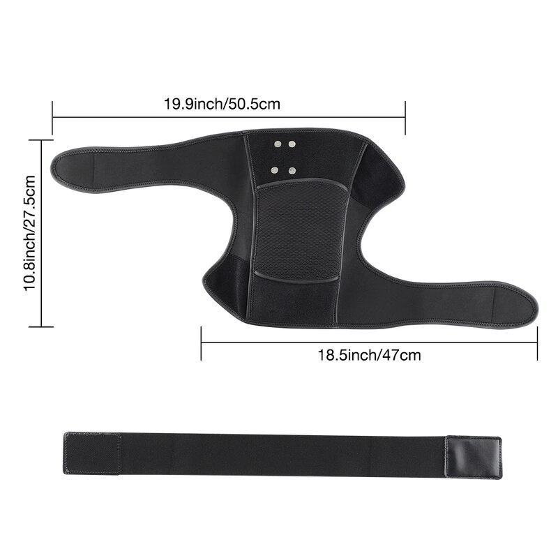 Graphene Knee Pads - Wireless Heated Vibration Hot Compress Remote Control