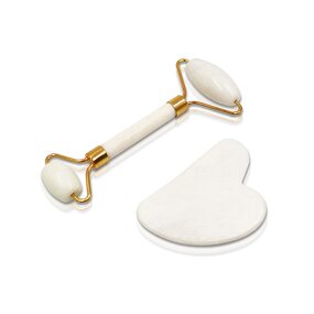 Jade Roller Gua Sha Set - Hot Sales ZL 100% Natural Facial Skin Care Tools