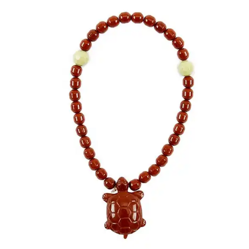 Amethyst Tourmaline Necklace - Black 3mm Layered Negative Ion Energy Pendant