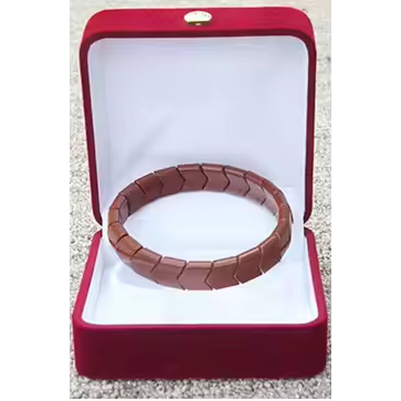 Tourmaline Jade Roller Bracelet - Energy Crystal Healing Chakra Massage Jewelry