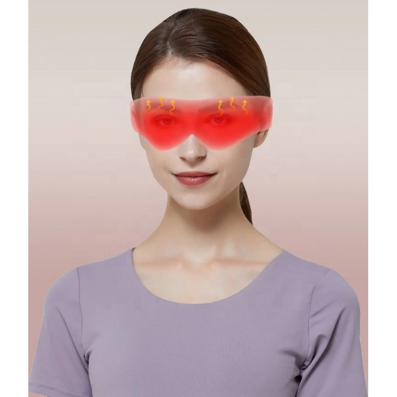 Tourmaline Jade Eye Mask - Hydrating Self Heating Infrared Silk Sleep Gel Mask