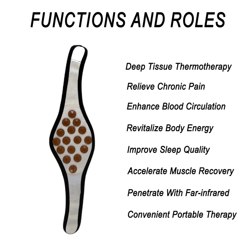 Tourmaline Neck Support - Natural Heat Therapy Instant Neck Pain Relief