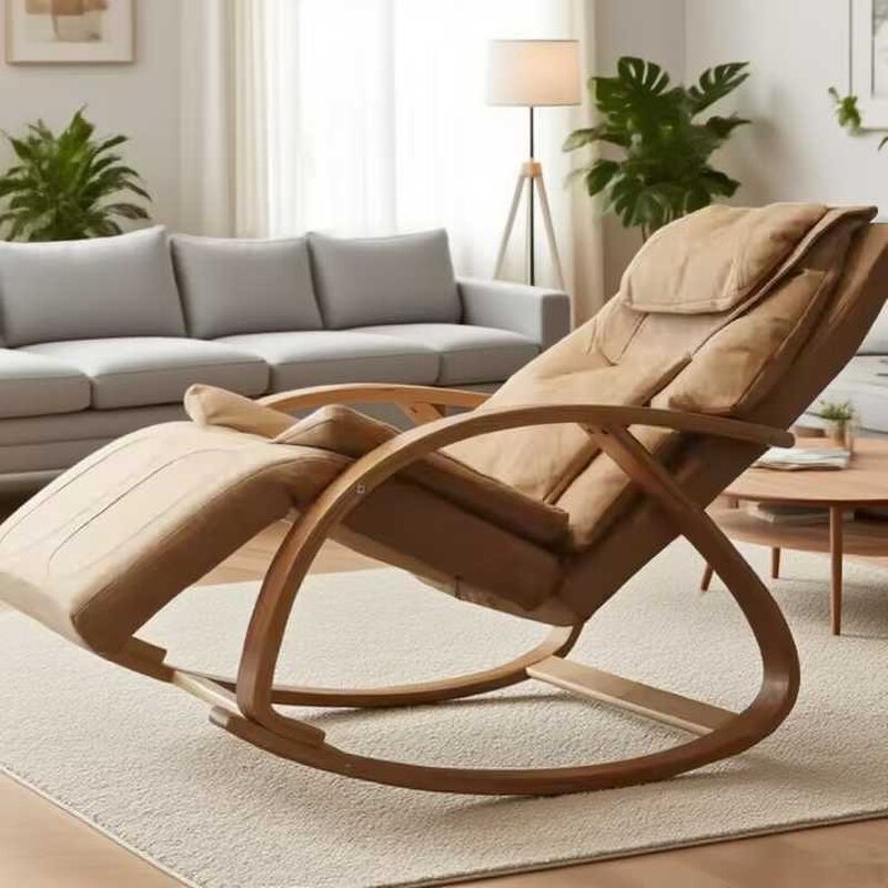 Shiatsu Massage Recliner - Home Office Rolling Track Zero Gravity Relaxation