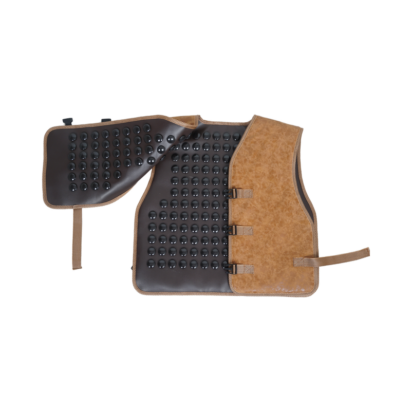 Heated Vest - OEM Custom Hexagonal Jade Tourmaline Infrared PEMF Massage