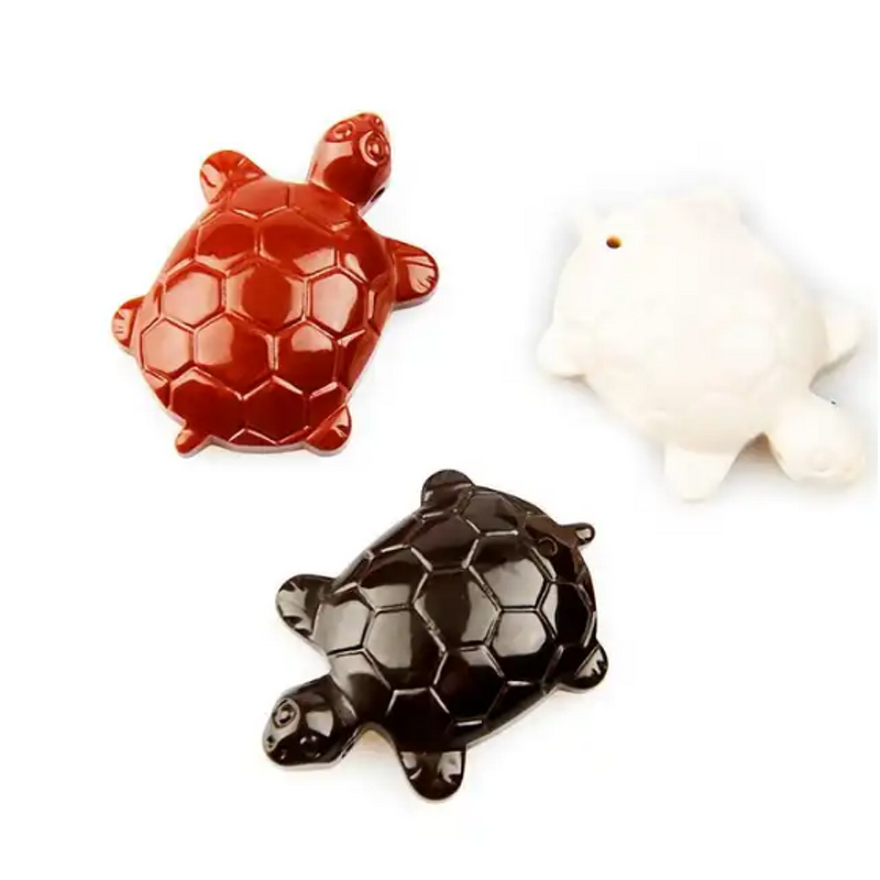 Orgone Pendant Necklace - Black Tourmaline Amethyst 3mm Layered Beaded