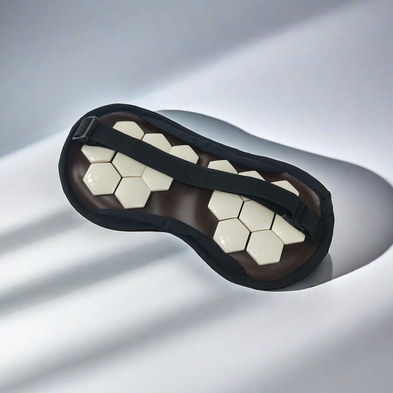 Jade Tourmaline Eye Mask - Korea Infrared Heating Pads Magnetic Therapy Hot Cold