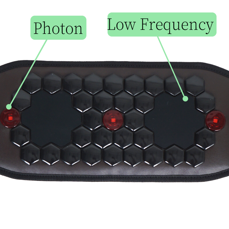 Tourmaline Heating Massage Belt - Far Infrared Red Light Waist Pain Relief