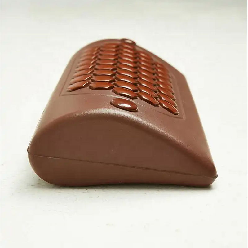 Lumbar Stretcher Pillow - Portable Tourmaline Negative Ion Neck Pain Relief