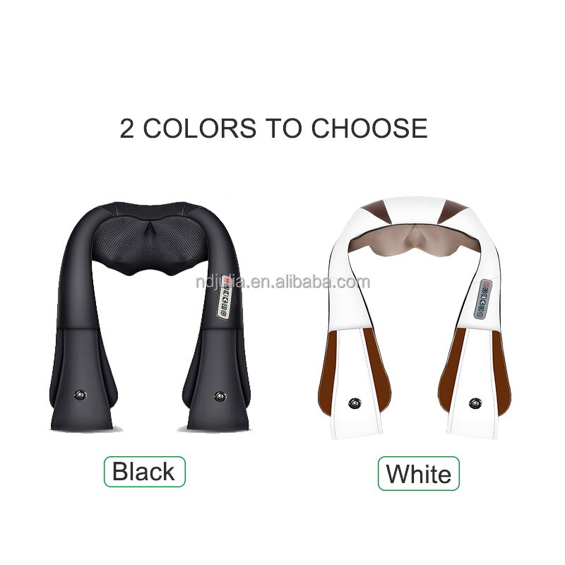 Heated Neck Massager - Luxury Smart Electric Infrared Wireless Car Home