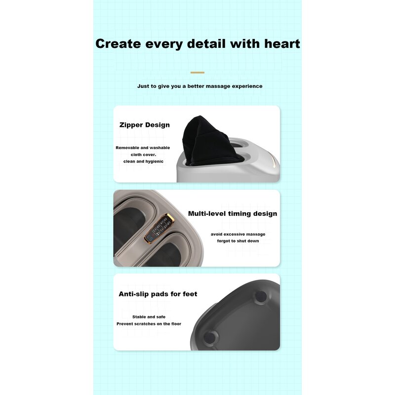 Teakton Foot Protector - Popular Korean Spa Sofa Roller Vacuum Massager