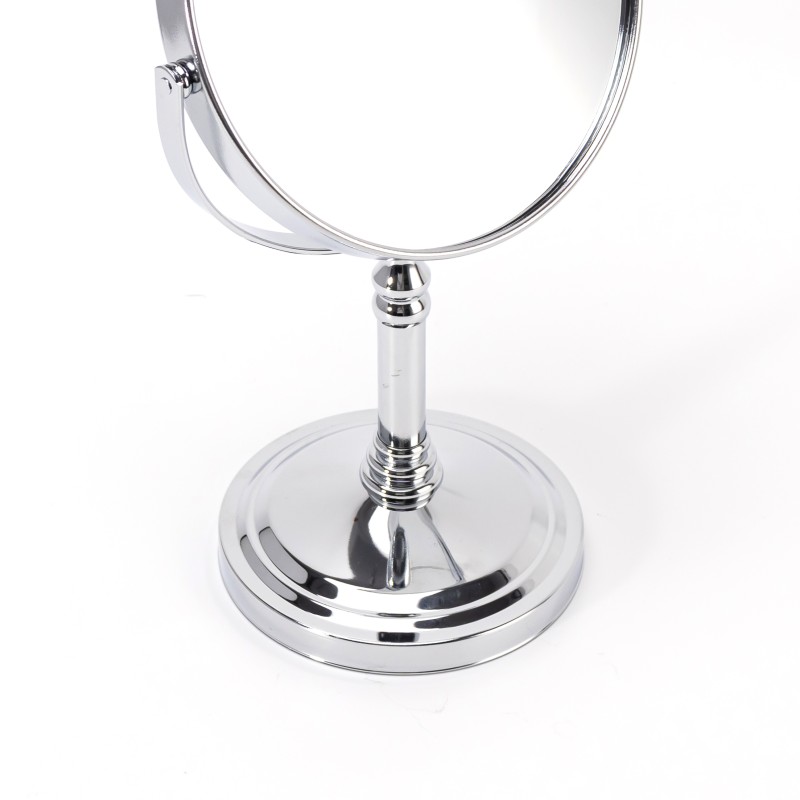 Commercial Makeup Mirror Factory - Hotel-Suitable Double-Sided Roman Column 2/5x HD Magnification Vanity