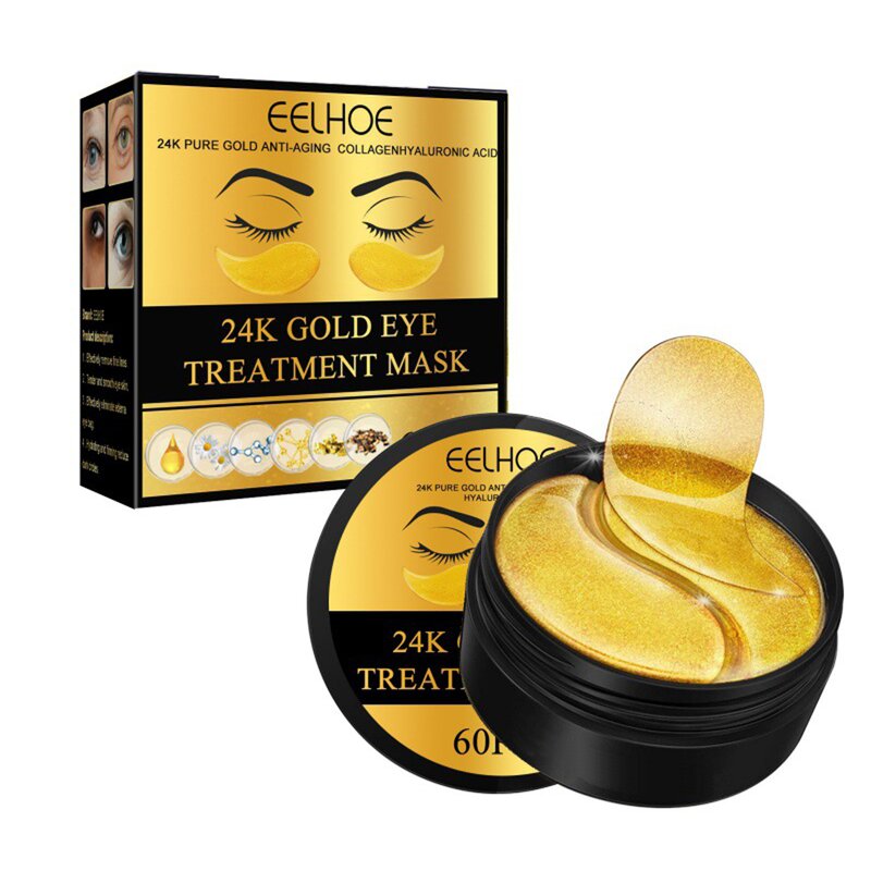 Eye Mask Manufacturer - Private Label Gold Anti Wrinkle for Dark Circles