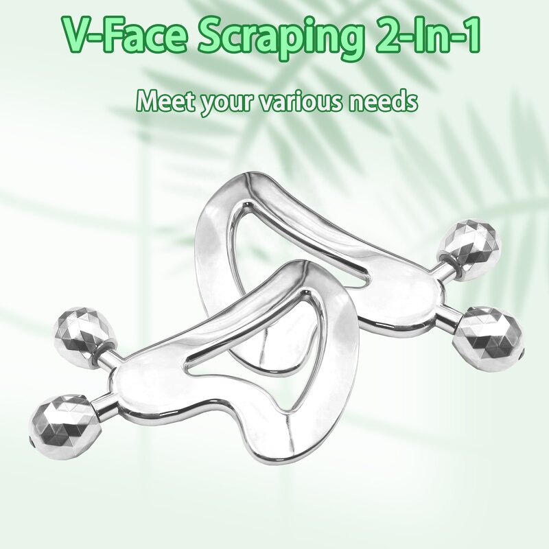 Gua Sha Tool Manufacturer - Custom Logo Metal Anti-Aging Heart Shape