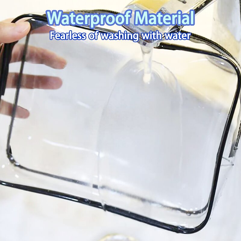 Storage Bag Manufacturer - Simple Transparent PVC Large Capacity Travel