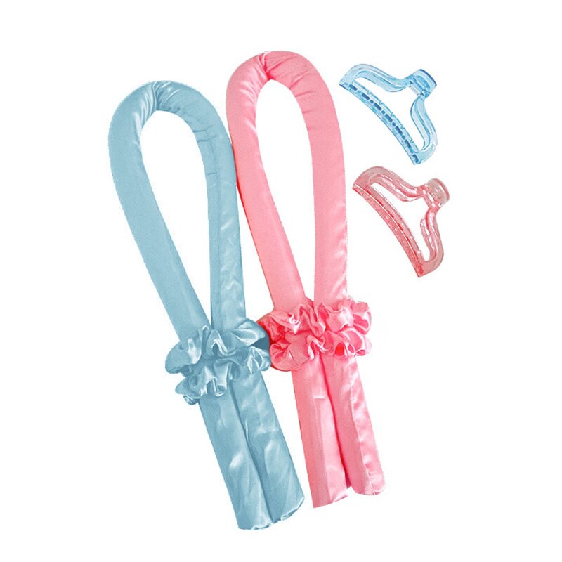 Heatless Hair Curler Set Manufacturer - LCD Display with Soft Silk Ribbon