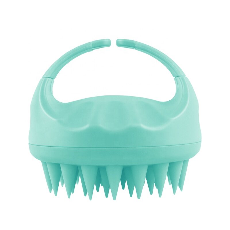Scalp Massager Shampoo Brush Manufacturer - Customizable Ionic Silicone for Wet Dry