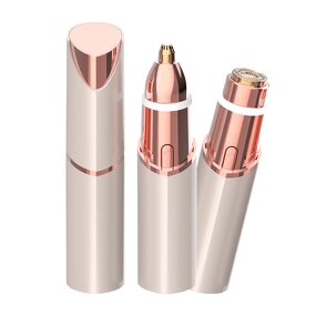 Facial Hair Remover Manufacturer - 2 in 1 Electric Mini for Lip Nose with LED