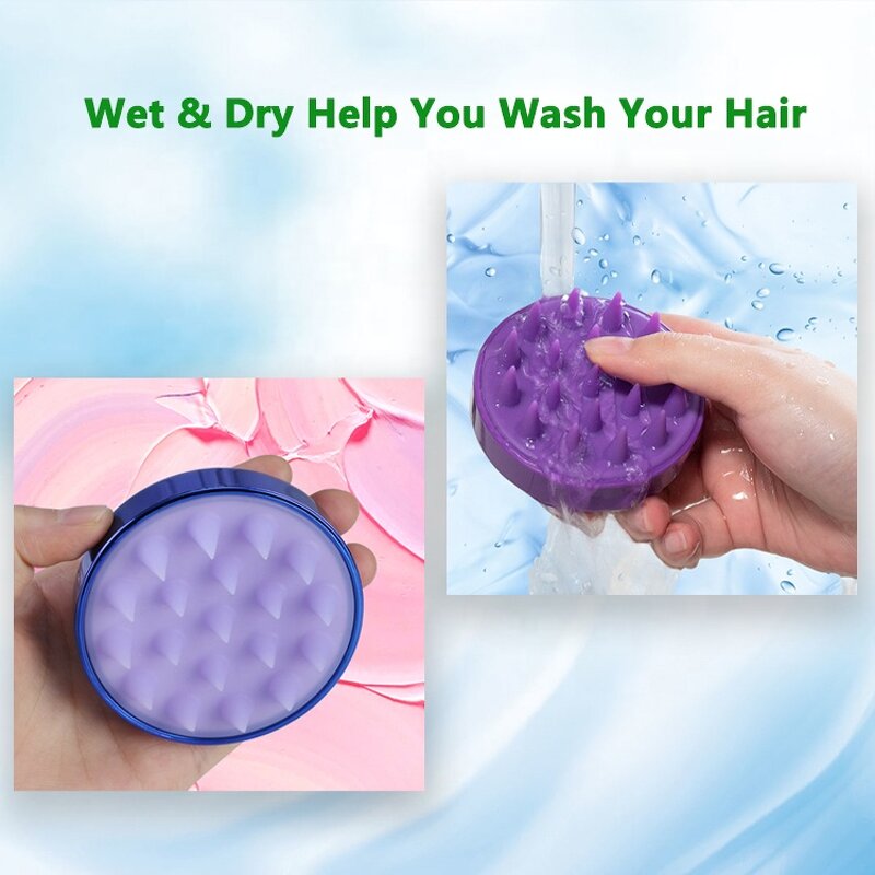 Ionic Hair Brush Manufacturer - Soft Silicone Detangler Scalp Care