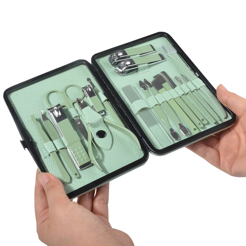 Nail Clipper Kit Manufacturer - Portable Multifunctional Stainless Steel with PU