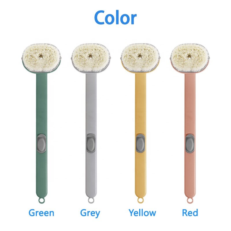 Bath Brush Manufacturer - Multifunctional Detachable Back Body Scrubber