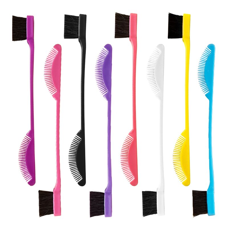 Eyebrow Brush Manufacturer - Factory Wholesale Custom Logo Double Headed Edge