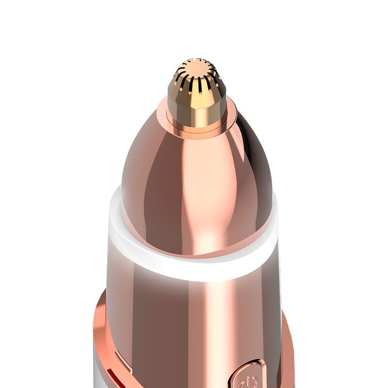 Facial Hair Remover Manufacturer - 2 in 1 Electric Mini for Lip Nose with LED