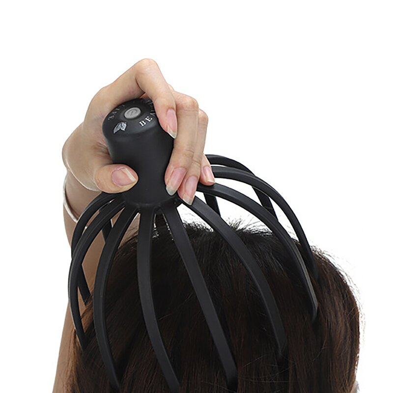 Electric Scalp Massager Manufacturer - Portable Handheld Octopus Claw Vibration