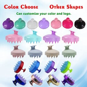 Ionic Hair Brush Manufacturer - Soft Silicone Detangler Scalp Care