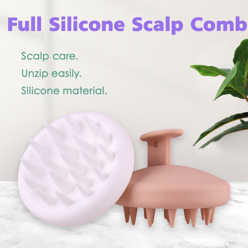 Scalp Massage Brush Manufacturer - Silicone Manual for Women & Men