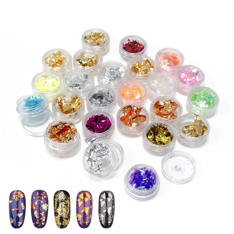 Jewelry Craft Kit Manufacturer - DIY Fine Glitter Nail Art with Brush