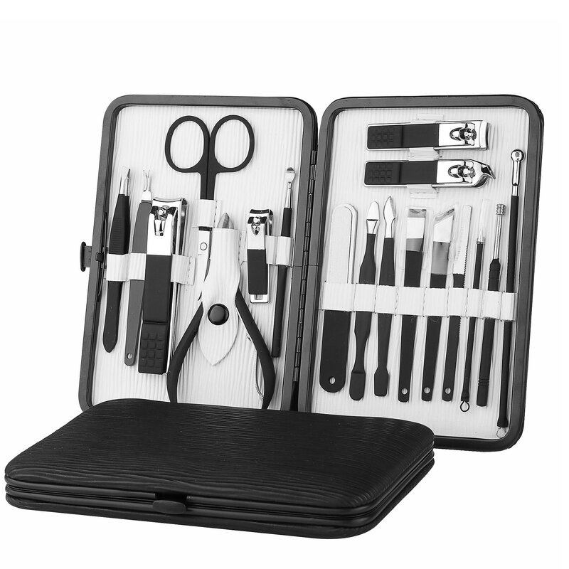 Nail Clipper Kit Manufacturer - Portable Multifunctional Stainless Steel with PU