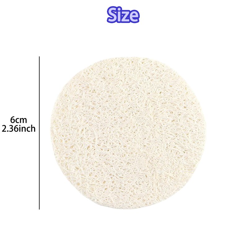 Loofah Sponge Manufacturer - Round Natural Exfoliating for Face & Body