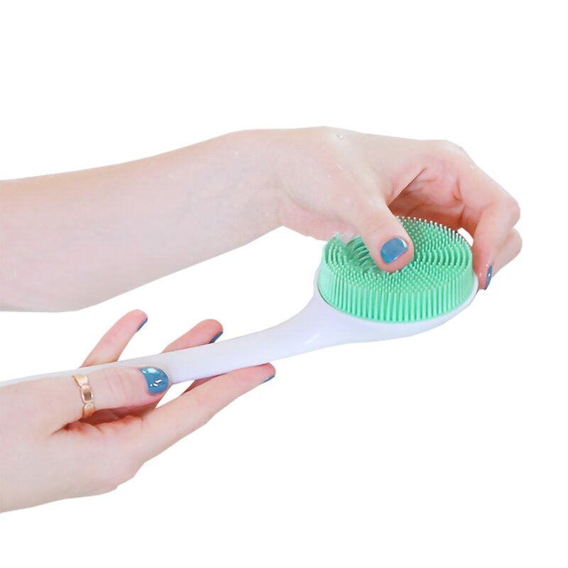 Body Cleaning Brush Manufacturer - Natural Silicone Exfoliating Massage