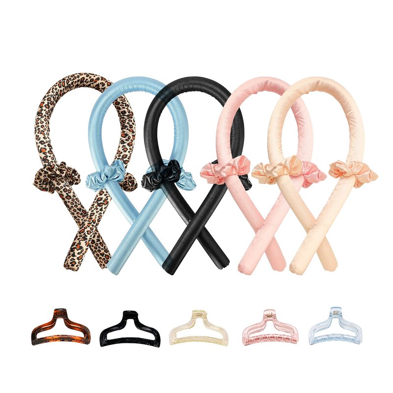 Heatless Curling Rod Manufacturer - Iron Headband No Heat Soft DIY LCD