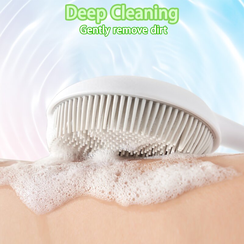 Body Back Brush Manufacturer - Eco-friendly Custom Long Handle Exfoliating Dry
