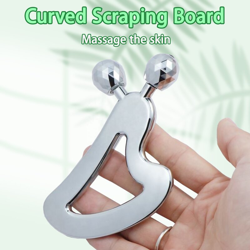 Gua Sha Tool Manufacturer - Custom Logo Metal Anti-Aging Heart Shape