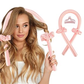 Heatless Hair Curler Manufacturer - Ribbon Headband Automatic Portable No Heat