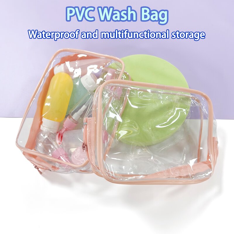 Cosmetic Bag Manufacturer - Customized Portable PVC Transparent PU Leather