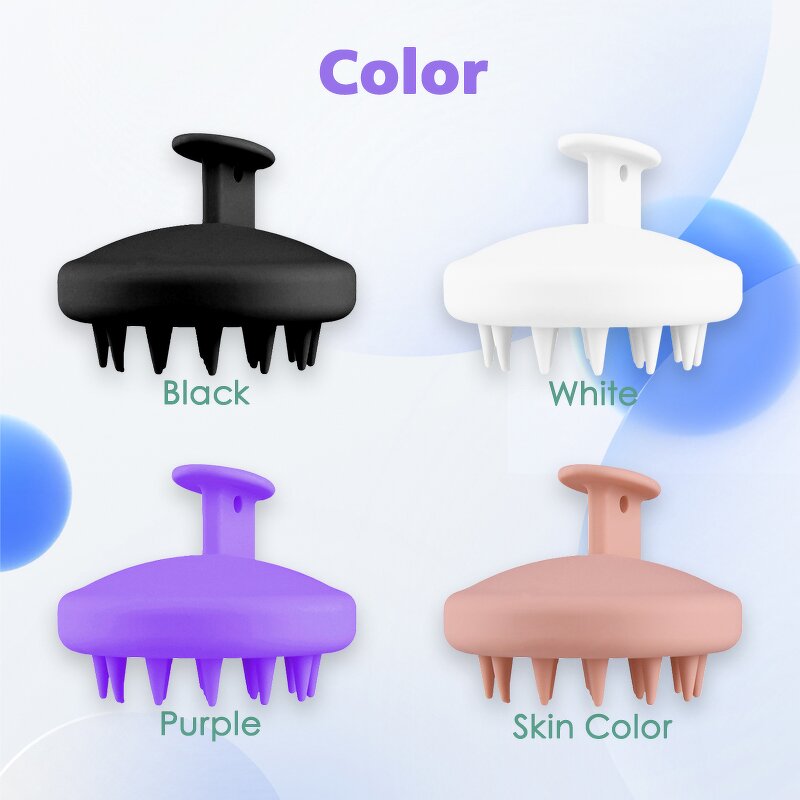 Scalp Massage Brush Manufacturer - Silicone Manual for Women & Men