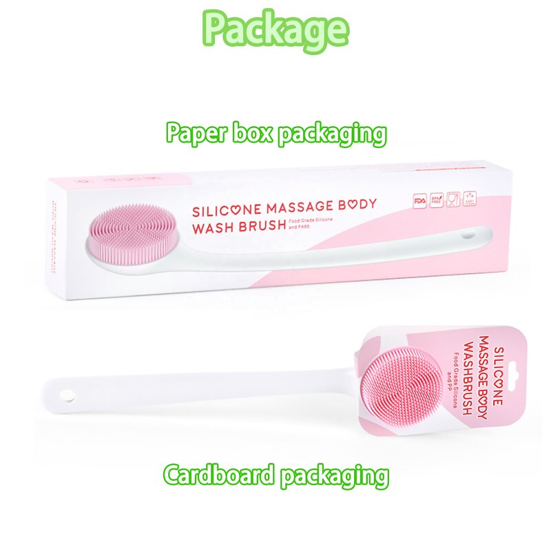 Body Cleaning Brush Manufacturer - Natural Silicone Exfoliating Massage