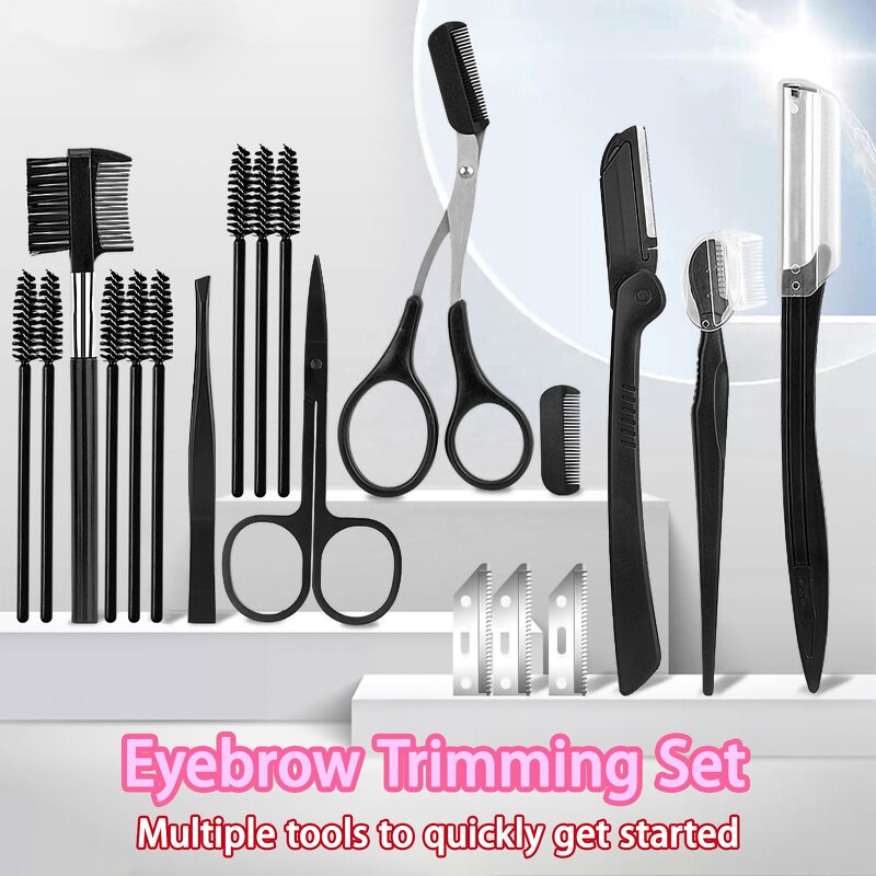 Eyebrow Trimmer Set Manufacturer - Portable Custom Logo Factory Direct
