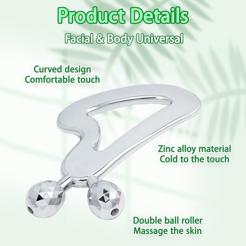 Gua Sha Tool Manufacturer - Custom Logo Metal Anti-Aging Heart Shape