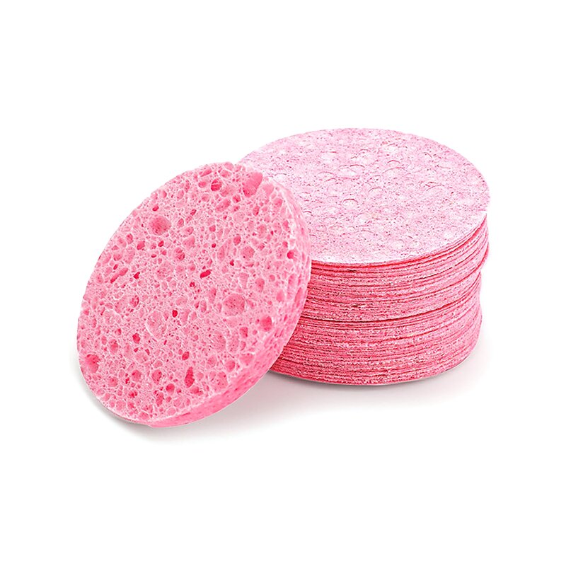 Facial Sponges Manufacturer - Colorful Compressed Cellulose for Makeup Removal