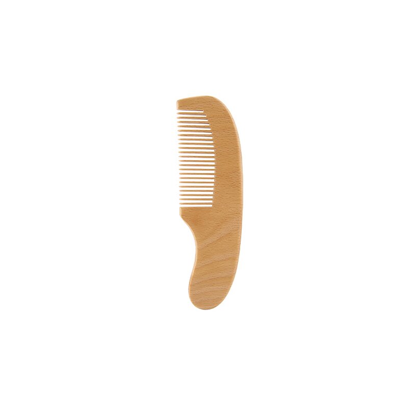 Baby Hair Care Set Manufacturer - Customizable Eco-friendly Wooden Comb with Logo