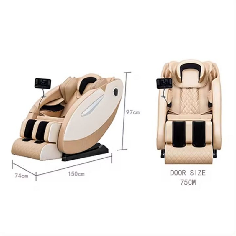 4D Massage Chair - 2025 Luxury Full Body Head Foot Calf Zero Gravity Home Spa