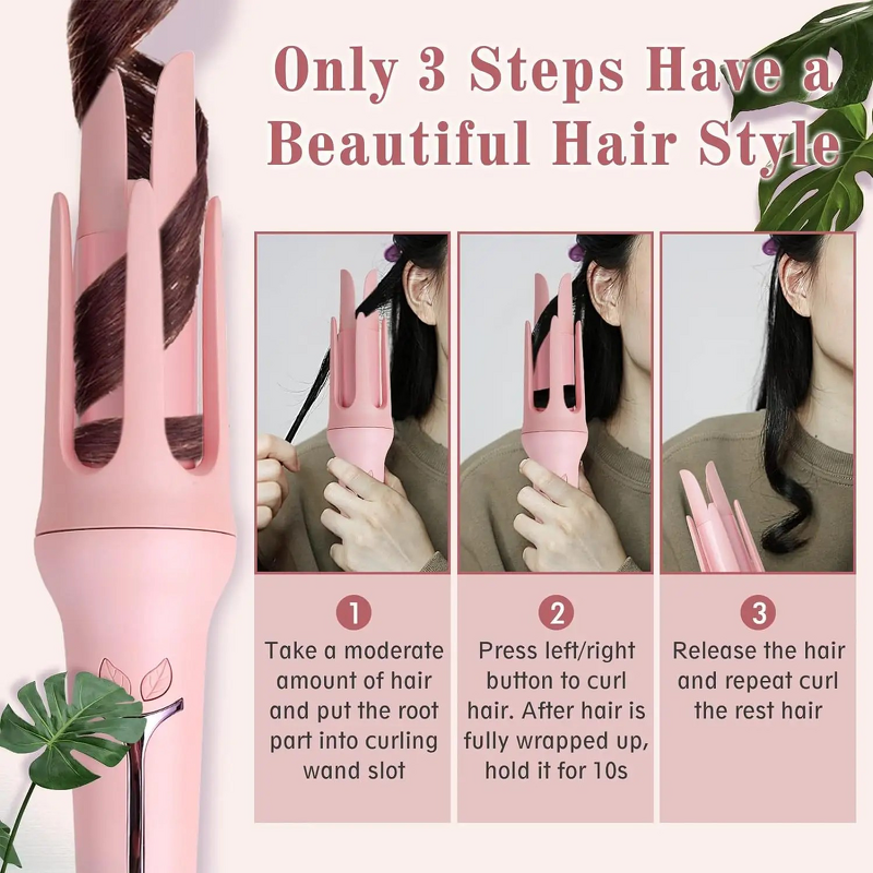 Automatic Curling Iron - 32mm Negative Ion Non-damaging Big Wave Hair Perming